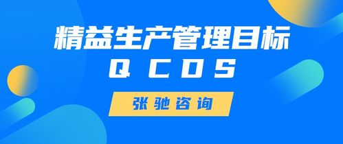 張馳咨詢 精益生產管理的目標解析